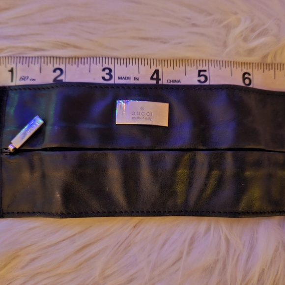 AUTHENTIC GUCCI LEATHER BRACELET WITH SECRET POCKET - Picture 10 of 10